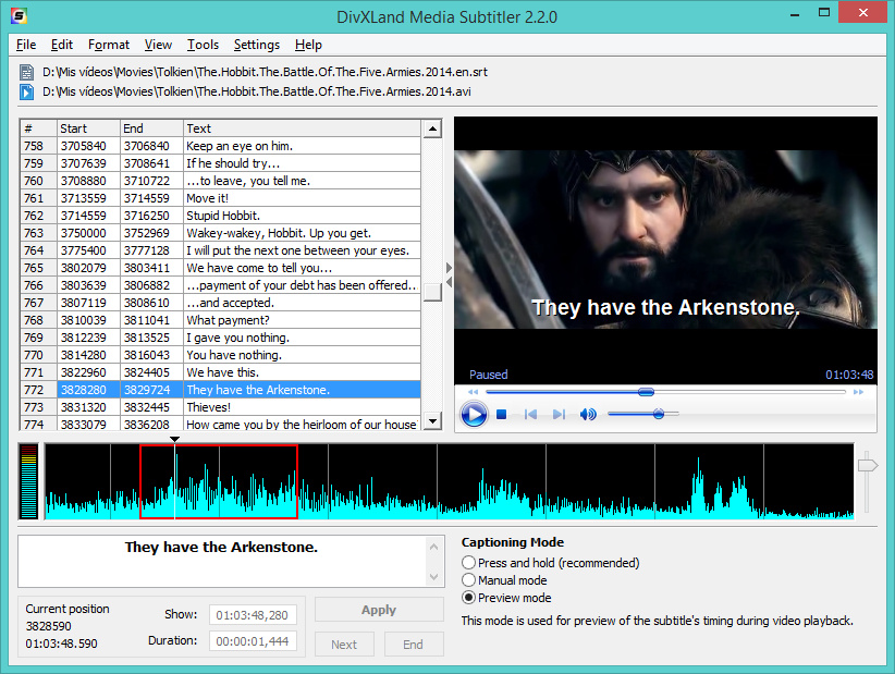 DivXLand Media Subtitler 2.2.1 full