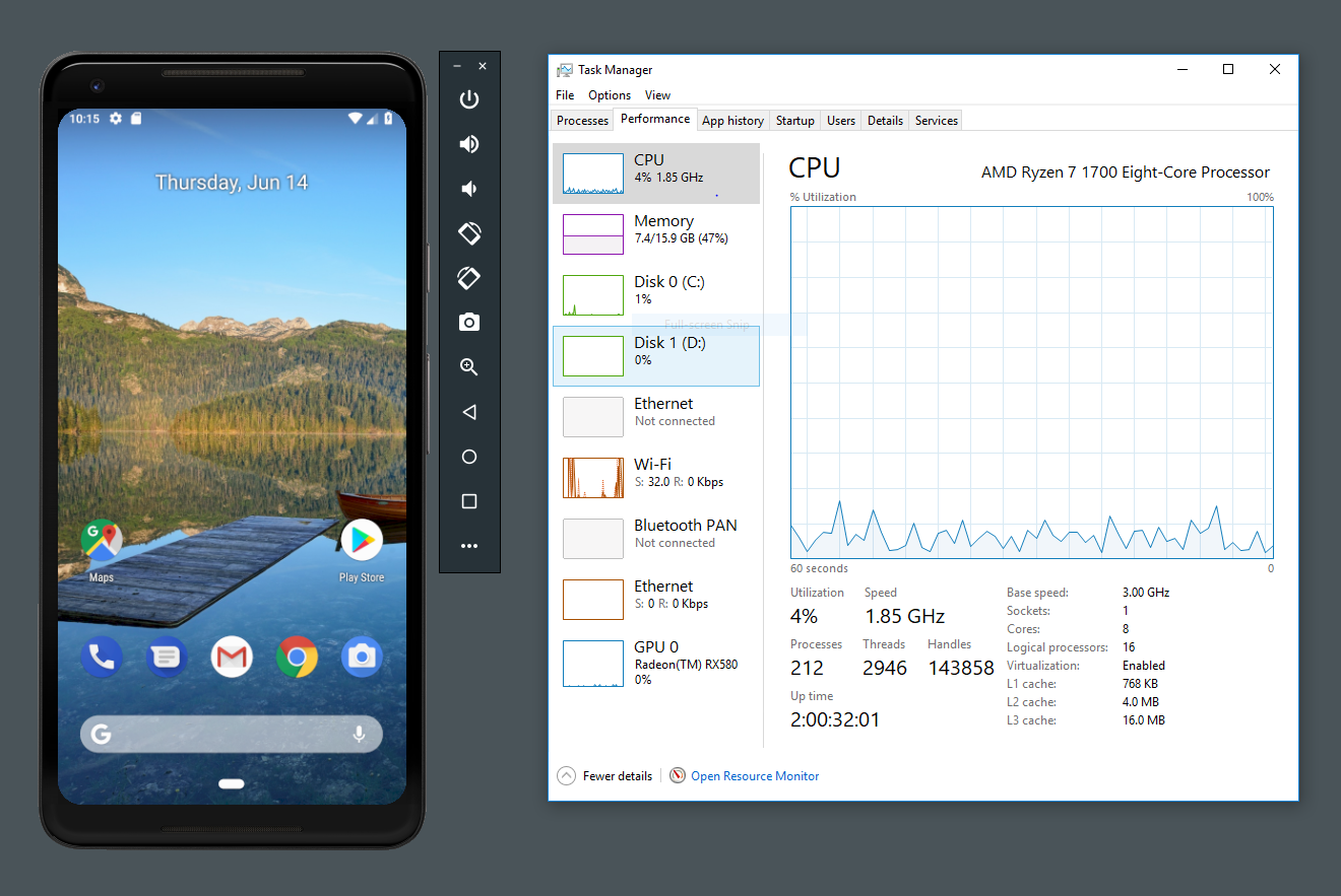 AMD Android Emulator