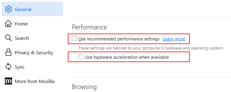 Save VRAM by disabling browser's hardware acceleration